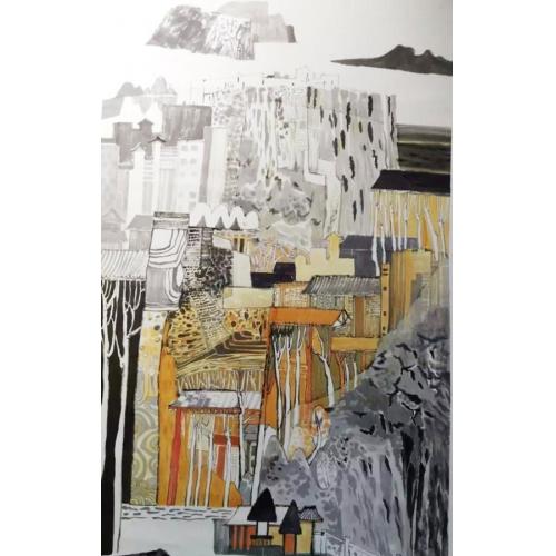 半空-半壑-半山村